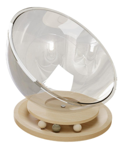 Cama Para Gatos Space Capsule, Juguete Para Madera Maciza L