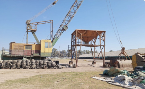 Excavadora Dragalina Grúa 38tn Bucyrus Cummins Pluma A 27mt