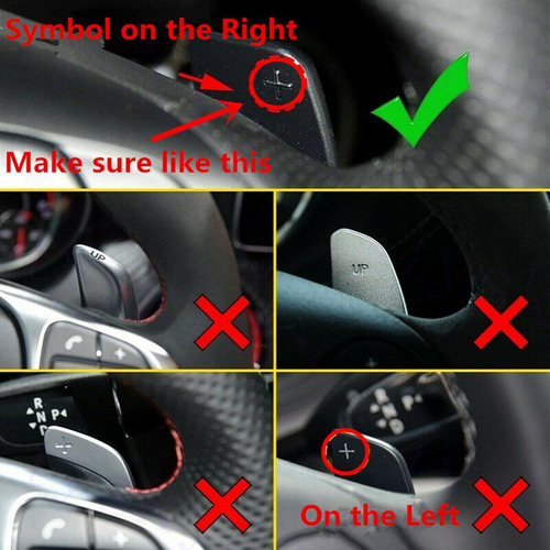 Adecuado Para Mercedes-benz Abeglkglslkrm Shift Pad (rojo)