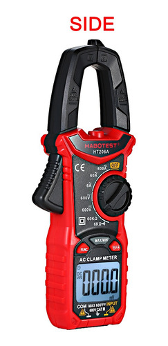 Imagen 3 de 6 de Medidor De Pinza Digital Habotest Ac / Dc Para Medir Voltaje