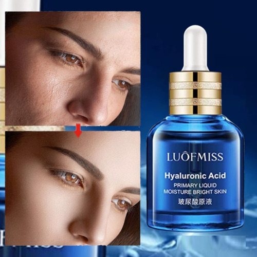 Imagen 3 de 7 de Suero Facial Acido Hialuronico Luofmiss Antiedad Hidr Unisex