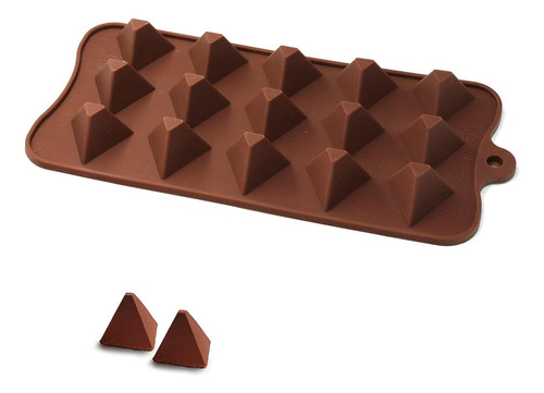 Mini Pirámide Cubo De Hielo Chocolate Caramelo Galletas Band
