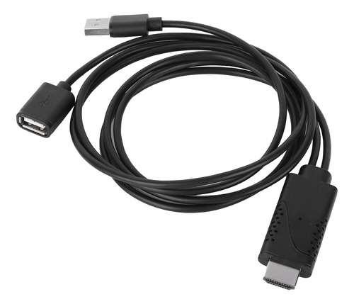 Cable De Duplicación Hdtv Usb 1080p Hd Y Carga Para Ios/