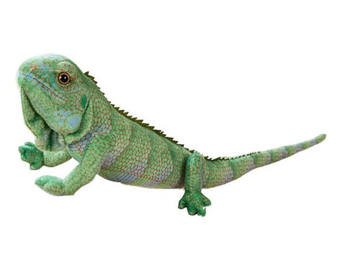 Muñeca De Iguana Lagarto Realista, Adorable Juguete De Peluc