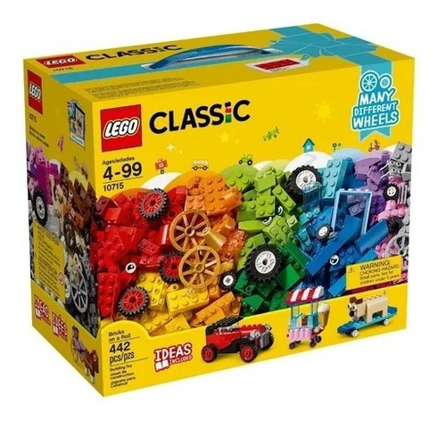 Lego Clasico 10715   Bricks On A Roll 442 Piezas