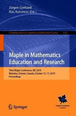 Libro Maple In Mathematics Education And Research : Third...