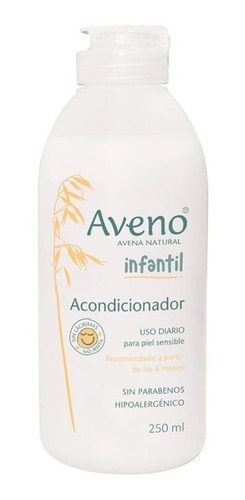 Imagen 1 de 1 de Acondicionador Aveno Aveno Acondicionador Infantil Aveno 250ml en botella de 250mL por 1 unidad