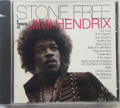 Cd Stone Free Jimmy Hendrix The Cure Slash The Pretenders 93 (Usado)