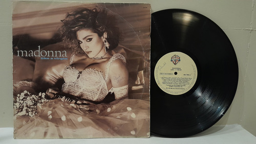 Madonna Like A Virgin Lp Vinilo 1984 Brasil Leer Descripcion Estándar (Usado)