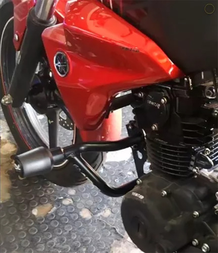 Slider Fz 2.0 Fz S Fi 2.0 Defensa Acero Reforzado Onyx
