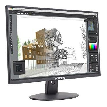 27 '' Monitor Led Ultradelgado De 1080p 2x Altavoces Hdmi