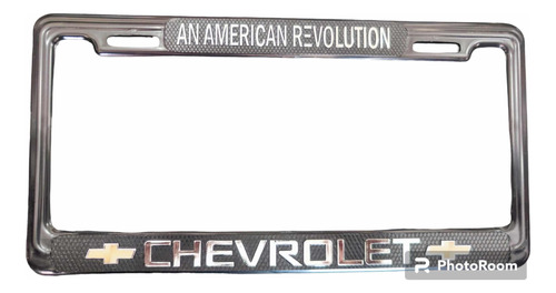 Marco De Placa Chevrolet Plastico Individual