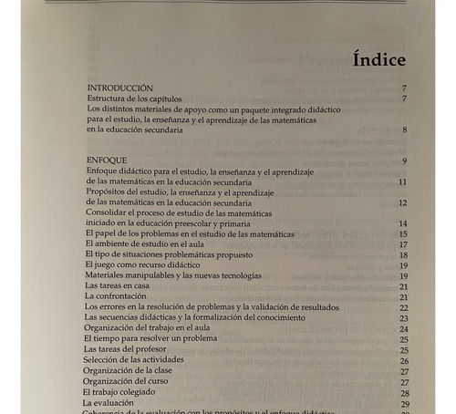 Libro Para El Maestro Matemáticas Secundaria Sep (Usado)
