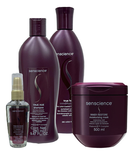 Kit Senscience Sh Cond True Hue 280ml Másc Inner Restore Rep