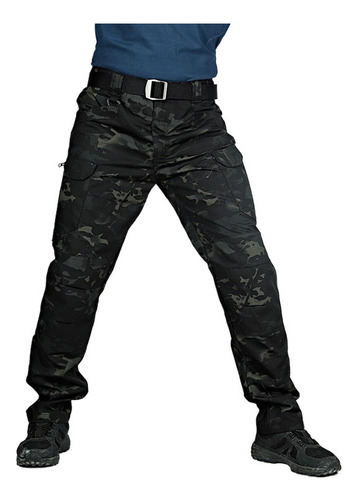 Pantalones Militares Tácticos Ix7 Impermeables Y Resistentes