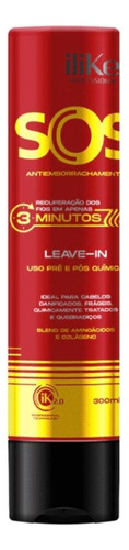 Sos Antiemborrachamento Shampoo Cond Leave-in Máscara Spray