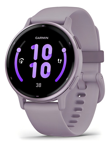 Relógio Garmin Vivoactive 5 Orquídea Com Gps Nf Orquídea Milanese Violeta Orquídea