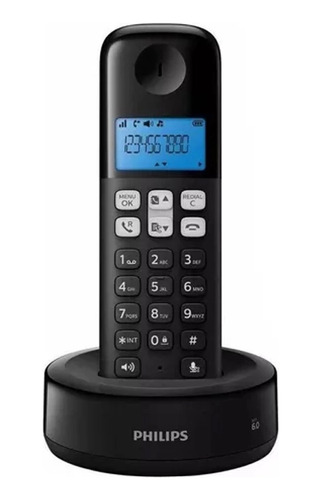 Teléfono Inalámbrico Philips D1311b|77 Pantalla 1.6  10hs