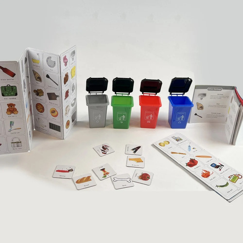Juego Didáctico Para Clasificar Basura Nivel 4