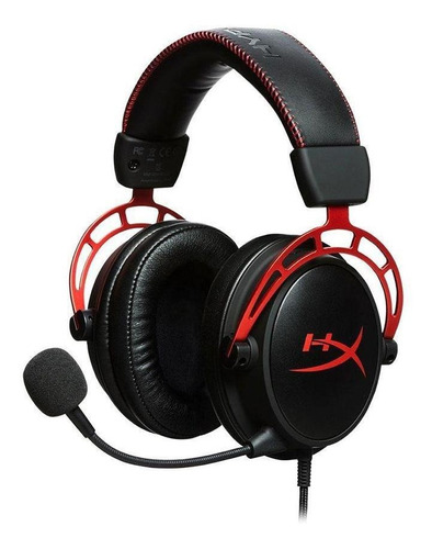 Headset Gamer Hyperx Cloud Alpha Vermelho Multiplataforma