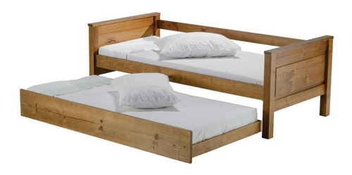 Cama Marinera Modelo En Madera Masisa  Con Pata  Y Ruedas