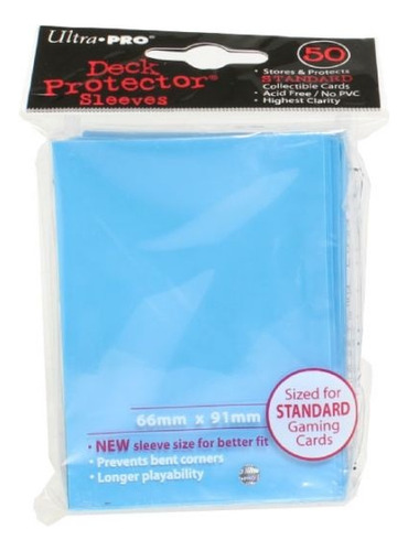 Protectores Standard Celeste X 50 - Ultra Pro