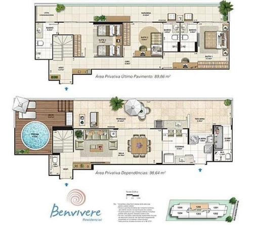 Imagem 18 de 18 de Cobertura Com 3 Dormitórios À Venda, 168 M² - Santa Rosa - Niterói/rj - Co0348