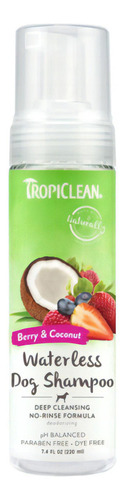 Tropiclean Shampoo En Espuma Para Perros 220ml Fragancia Berry