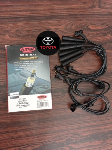 Cables De Bujías Toyota 4runner 3.0 6 Cilindros 92-95 