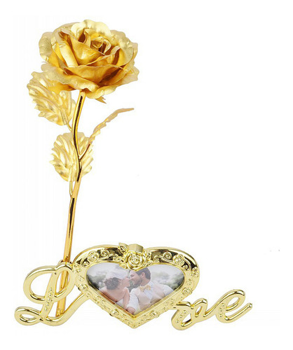 Regalo G Para El Día De San Valentín Y Navidad Chapado En Or