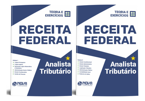 Apostila Receita Federal 2024 Analista Tributário - Ed. Nova