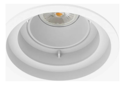 Kit 5 Spot De Embutir Eco Micro Borda Interlight Branco Ip20