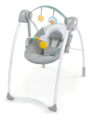 Columpio Milestone Swing Ity Por Ingenuity Color Gris Lisa