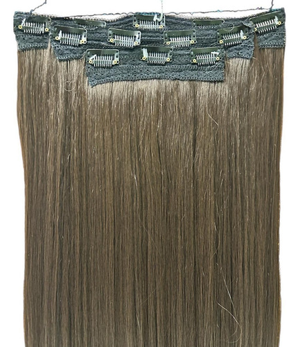 Cabelo Organico Premium Tic Tac 3 Telas Castanho Claro 04