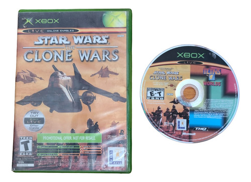 Star Wars The Clone Wars & Tetris Worlds Xbox Clásico (Reacondicionado)