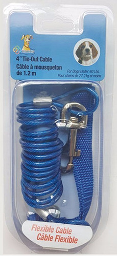 Correa Para Perros- Hasta 27.2kg - 1.80m - Cable Flexible