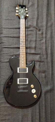 Guitarra Electrica Les Paul Dean Negra