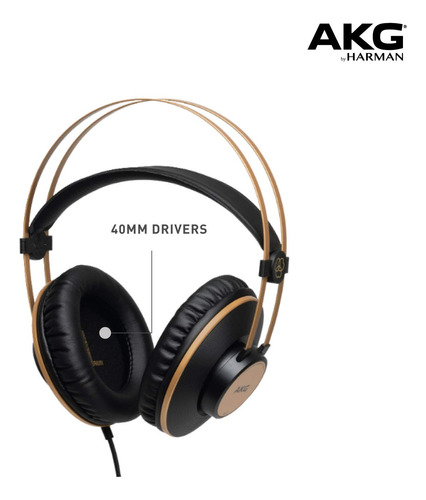 Akg Pro Audio K92 Auricular Cerrado