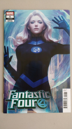 Fantastic Four #1 (2018) Sue Storm Artgerm Portada Variante