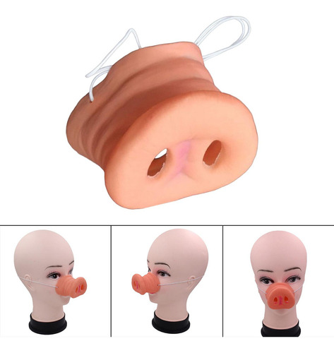 Accesorio De Disfraz De Nariz De Cerdo De Simulación