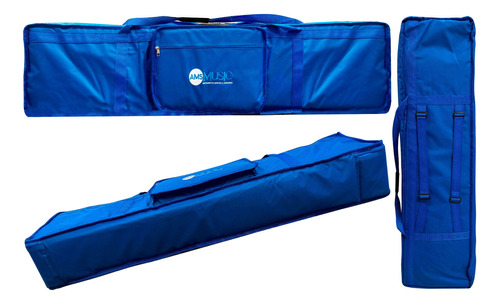 Bag Capa Almofadada P/ Piano P35 Cargo C/ Alças E Bolso