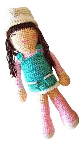 Amigurumi, Muñeca Hecha En Crochet.