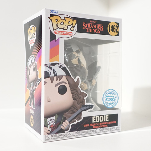 Funko Pop! Netflix Stranger Things - Eddie 1462 Exclusivo (Usado)