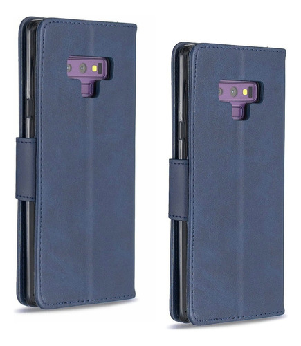2×funda Con Tapa Tipo Cartera Para Samsung Galaxy Note 9