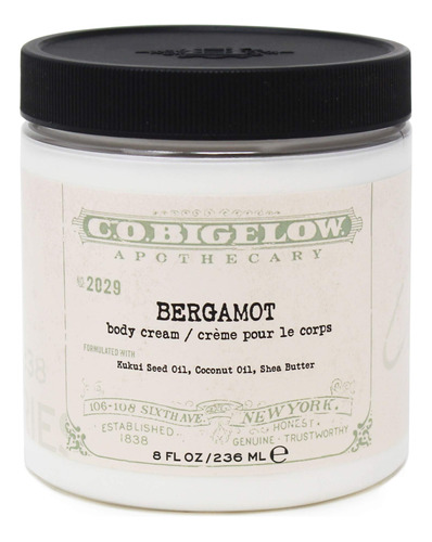 C.o. Bigelow Iconic Collection Bergamota Crema Corporal, 8 F