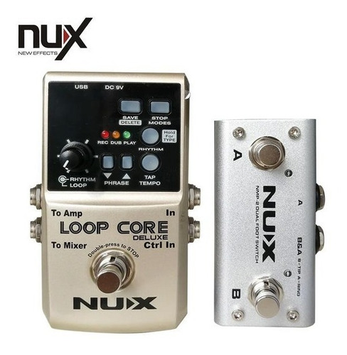 Pedal Loop Core Nux Deluxe Bundle 24 Bit