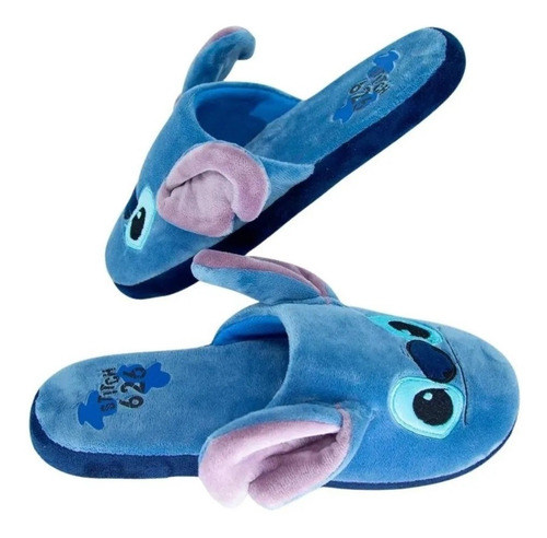 Imagem 2 de 4 de Chinelo Pantufa De Quarto Stitch G 39/40/41 Zc 10071718g