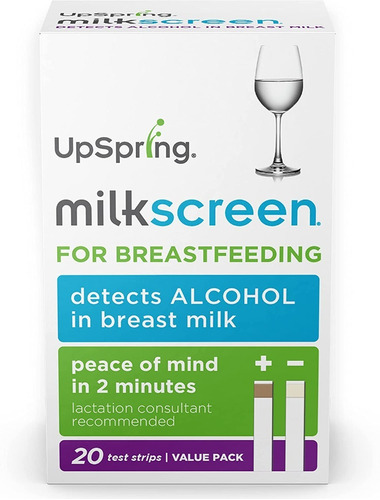 Upspring Milkscreen Prueba De Alcohol Para Leche Materna 20u