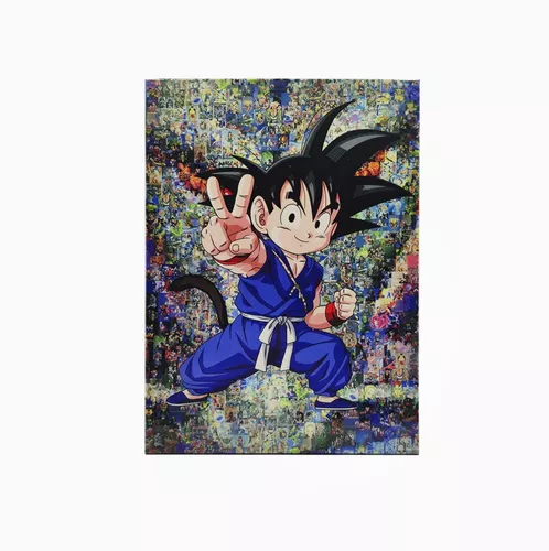 Quadro Decorativo Desenho Personagem Dragon Ball Z