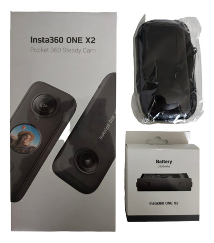 Bundle Insta360 One X2 Con Batería Y Estuche. Nuevo Sellado